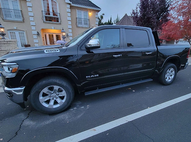 Ram Truck Side View